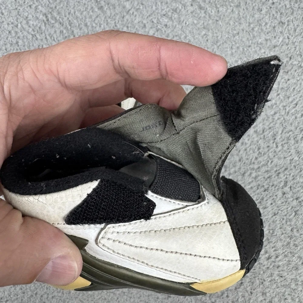 Vintage 1999 Jordan 15 Children's Shoes Size 2.5c Baby Black White Rare‎ Y2k